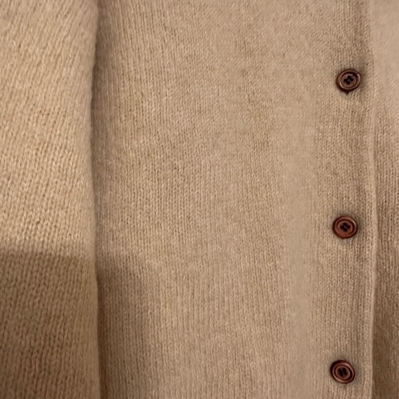 Jacob Cream Wool Cardigan - Picture 2 of 8